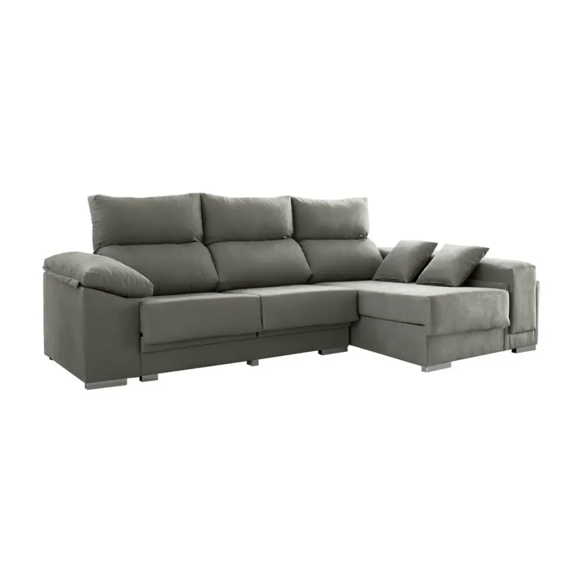 Sofá 2 plazas con Chaise Longue a la derecha Modelo Kenia