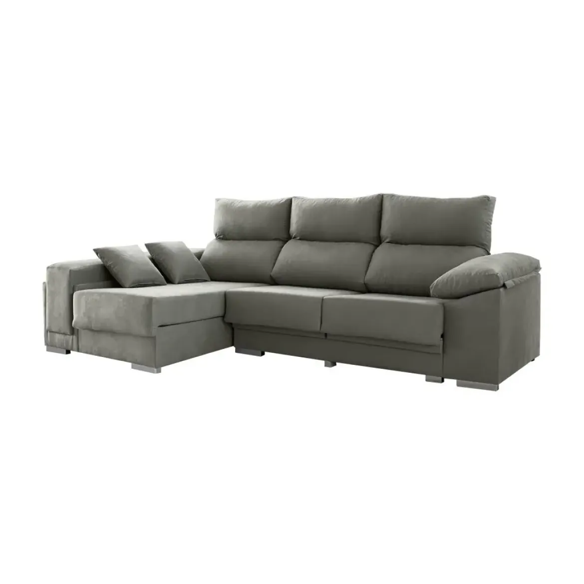 Sofá 2 Plazas con Chaise Longue a la izquierda Modelo Kenia