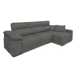 Sofá 3 plazas con Chaise Longue Derecha con Arcón MARIA