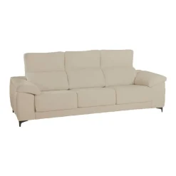 Sofá 3 Plazas de 3 Asientos 255 cm con Asientos Deslizantes NERÓN