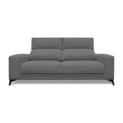 Sofá 3 Plazas de 204 cm con Cabezal Reclinable y Asientos Deslizantes OMAR