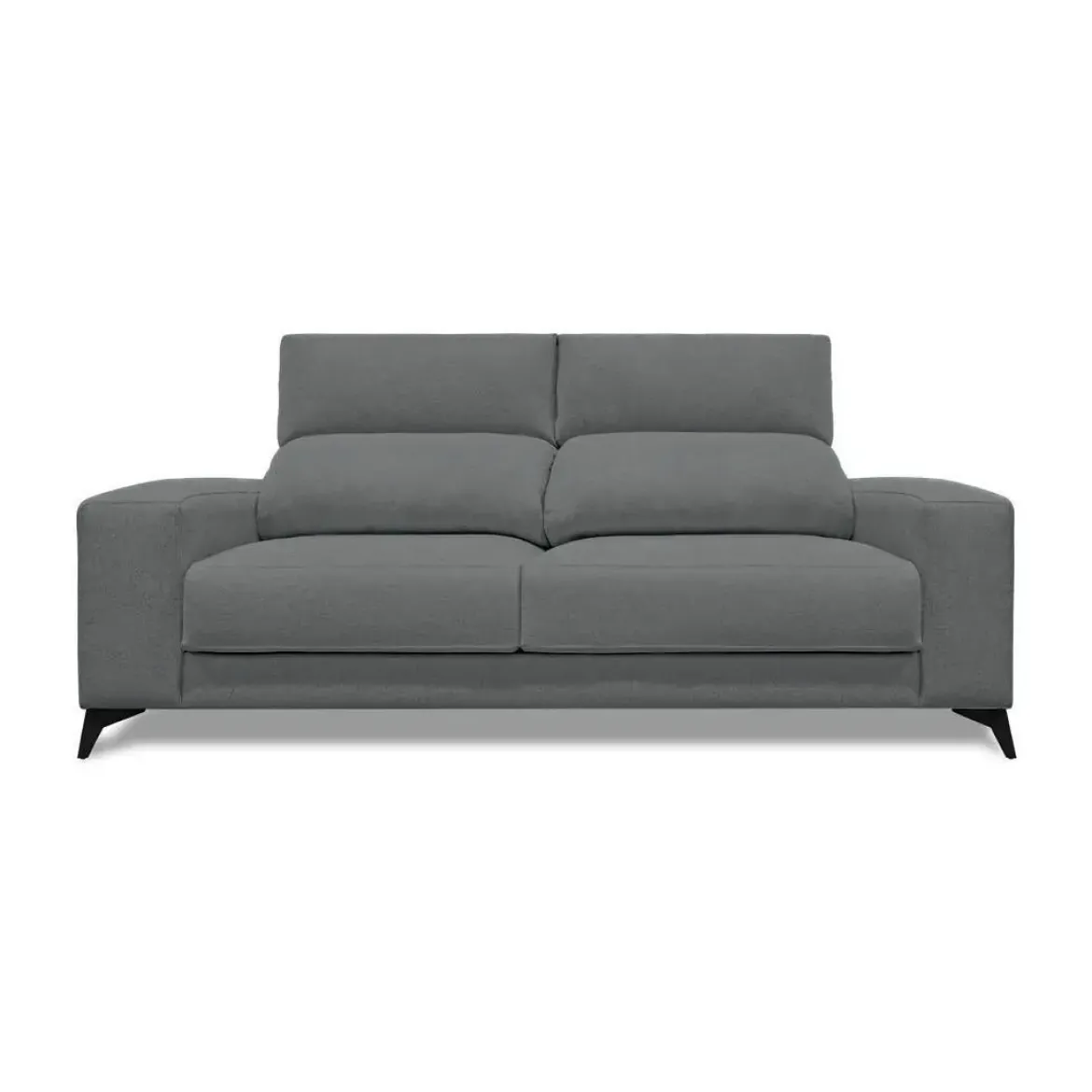 Sofá 3 Plazas de 204 cm con Cabezal Reclinable y Asientos Deslizantes OMAR