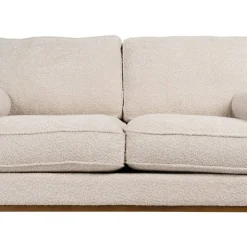 Sofá 2 Plazas Tejido 172 cm Color Beige 614710