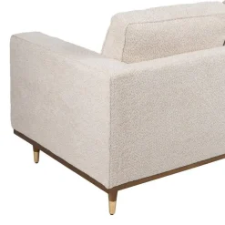 Sofá 2 Plazas Tejido 172 cm Color Beige 614710