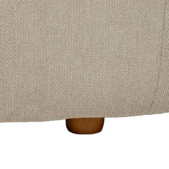 Sofá 3 Plazas Tejido-Madera 229 cm Color Beige 614160