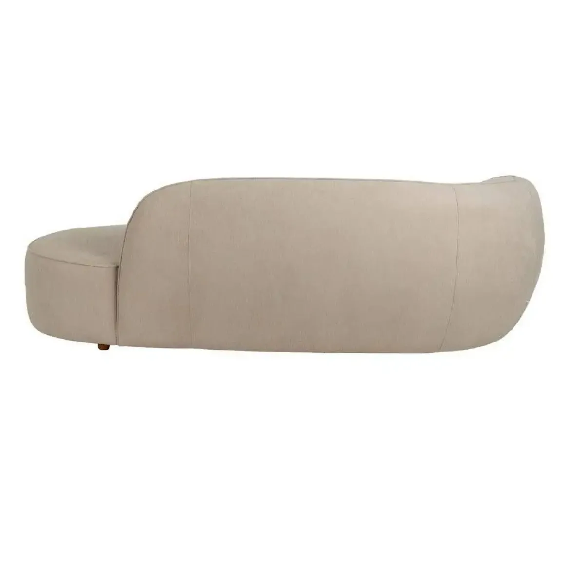 Sofá 3 Plazas Tejido-Madera 229 cm Color Beige 614160