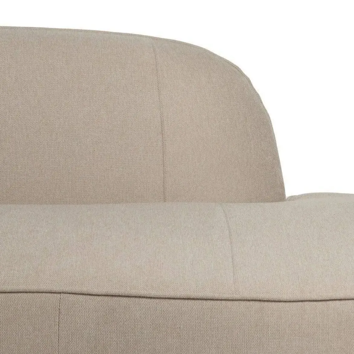 Sofá 3 Plazas Tejido-Madera 229 cm Color Beige 614160