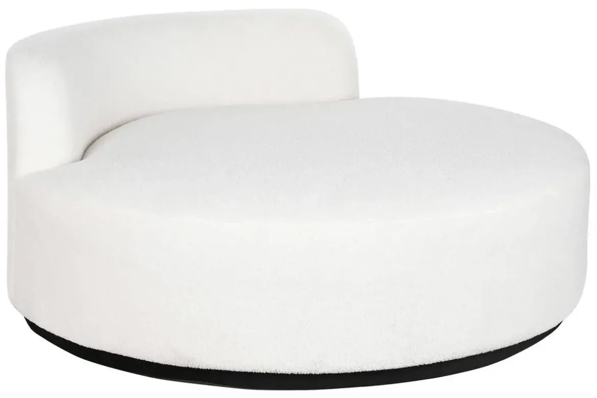 Sofá Tapizado en Borreguito Blanco MB-206606