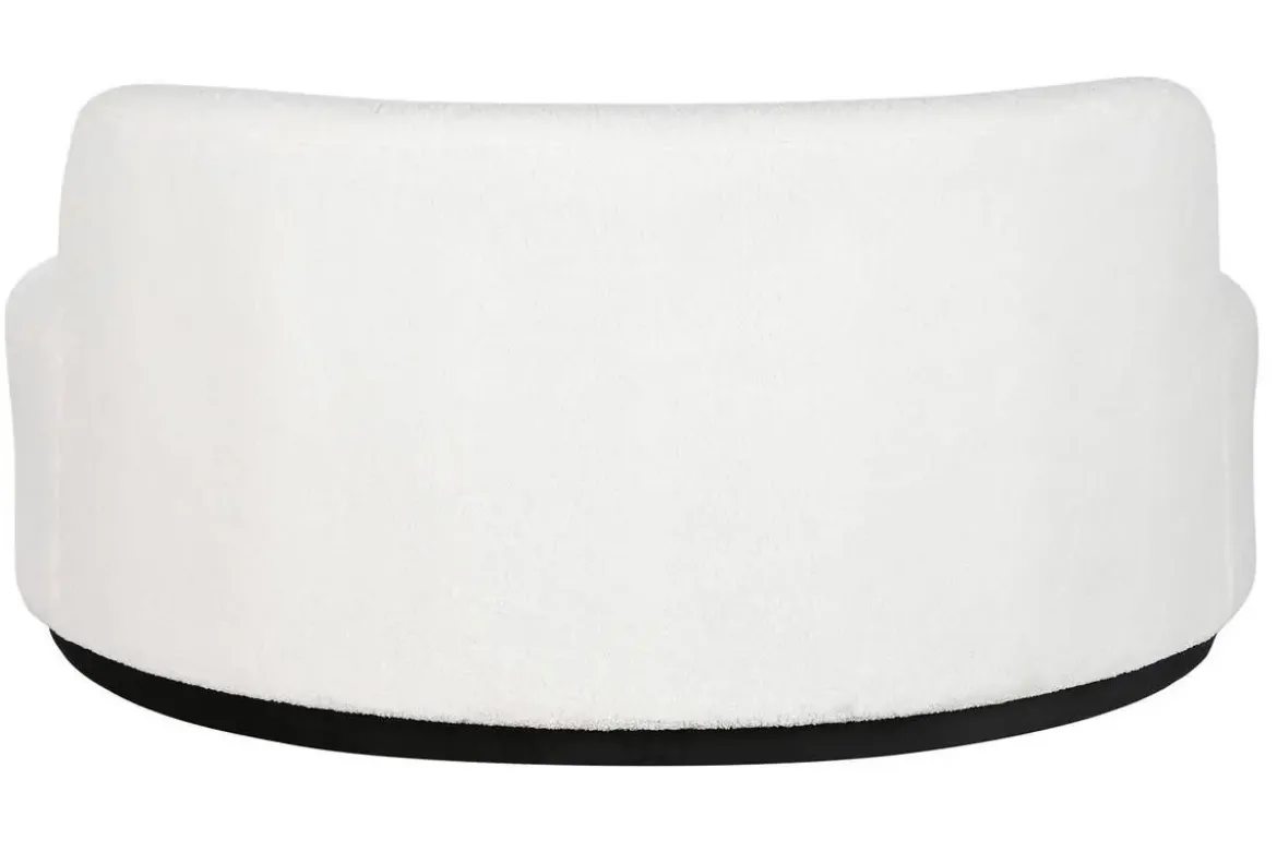 Sofá Tapizado en Borreguito Blanco MB-206606