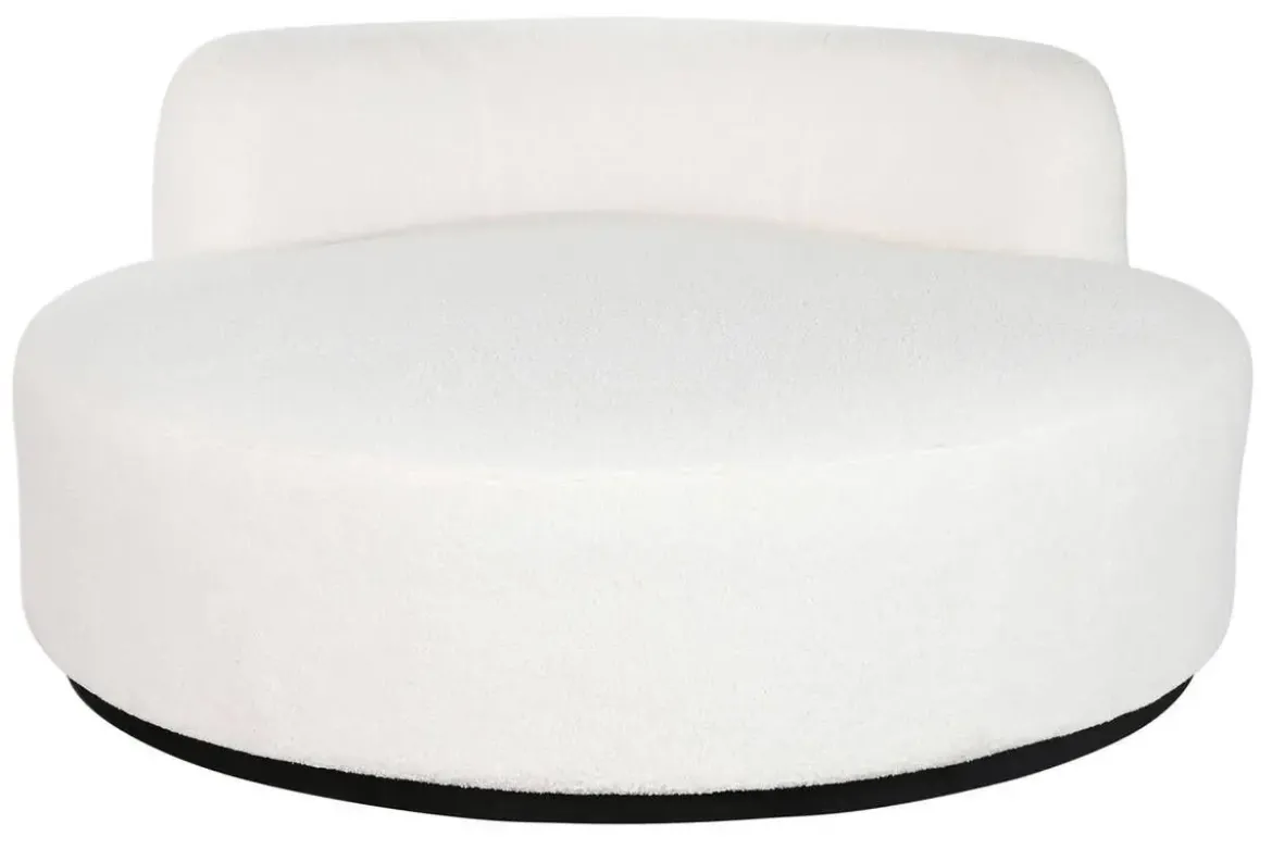Sofá Tapizado en Borreguito Blanco MB-206606