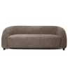 Sofá Tapizado en Poliéster Gris Oscuro 200 cm MB-226307