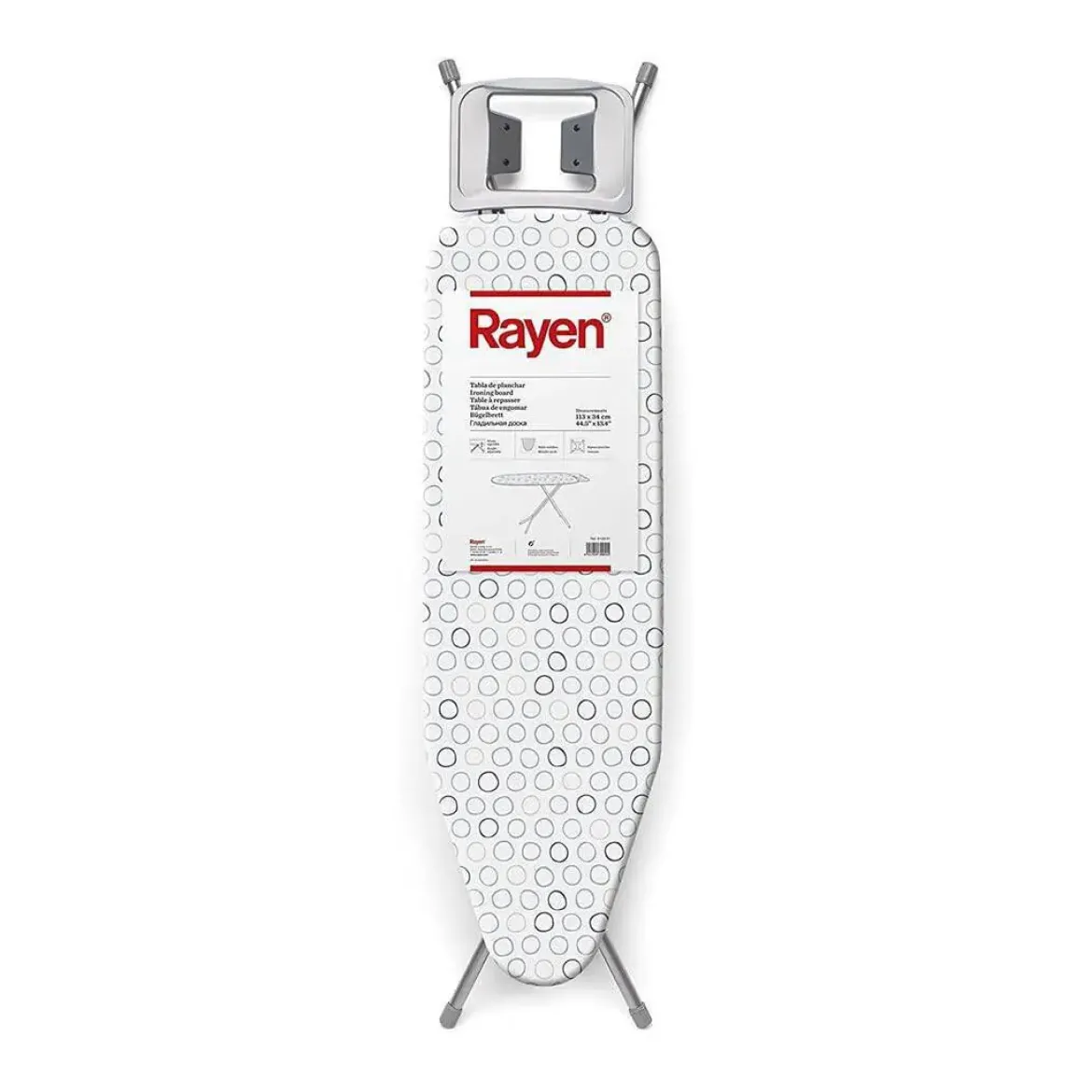 Tabla de Planchar con Altura Regulable 7 Posiciones RAYEN BASIC