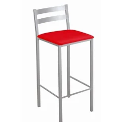 Taburete Alto con Reposapiés de Aluminio 797/AL