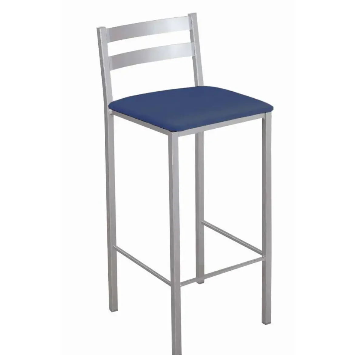 Taburete Alto con Reposapiés de Aluminio 797/AL