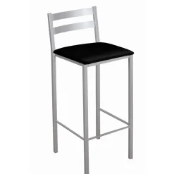 Taburete Alto con Reposapiés de Aluminio 797/AL