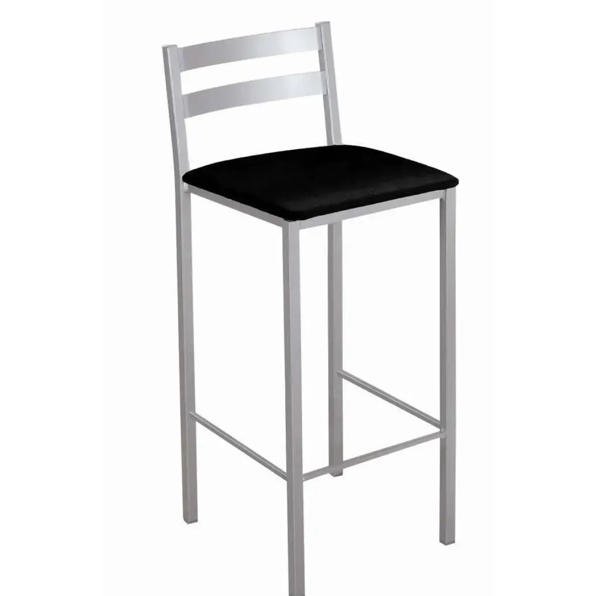Taburete Alto con Reposapiés de Aluminio 797/AL