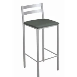 Taburete Alto con Reposapiés de Aluminio 797/AL