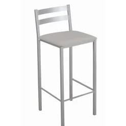 Taburete Alto con Reposapiés de Aluminio 797/AL