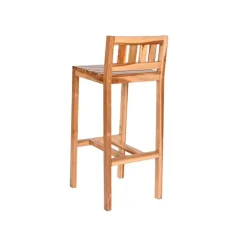 Taburete Alto de Madera Teca MB-207999