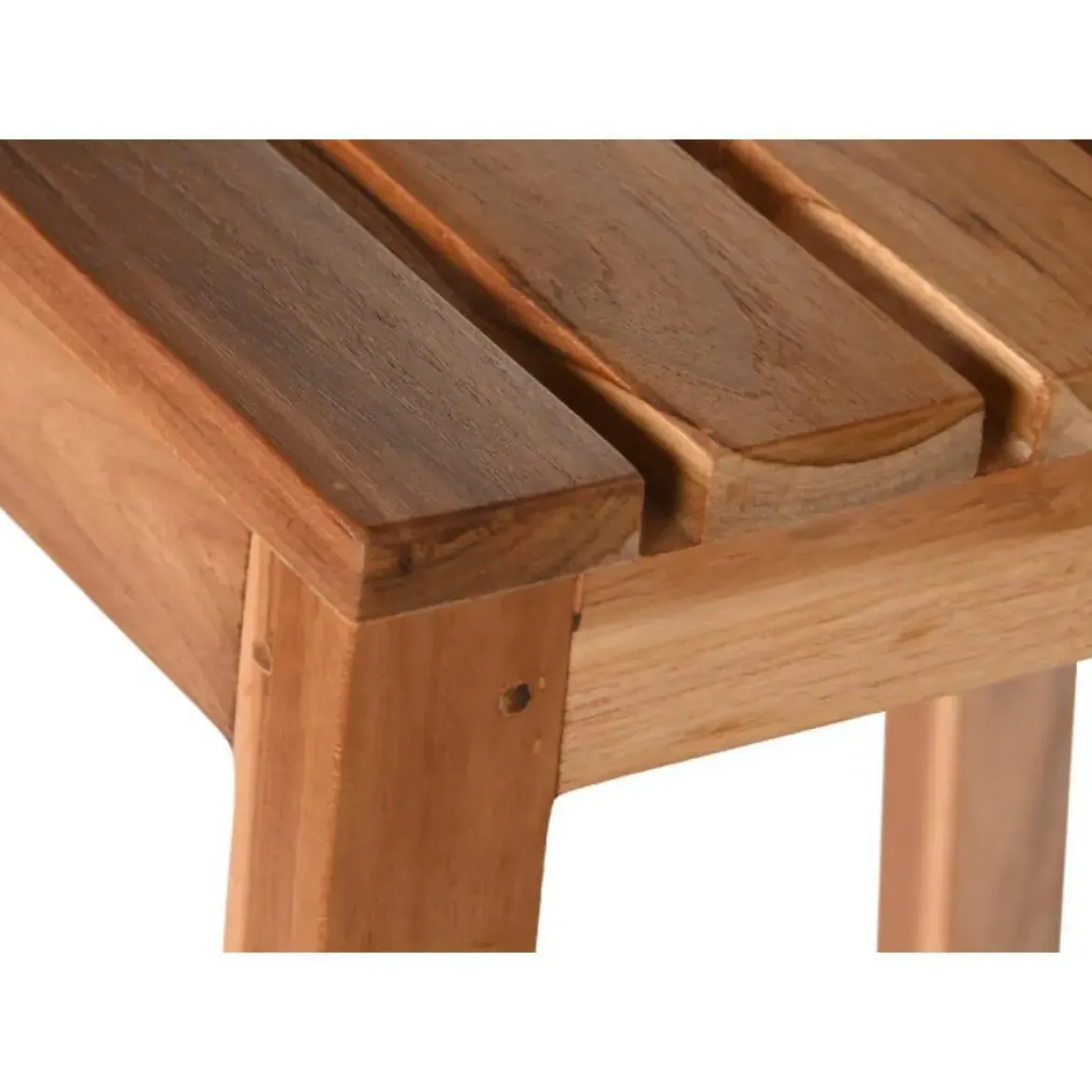 Taburete Alto de Madera Teca MB-207999
