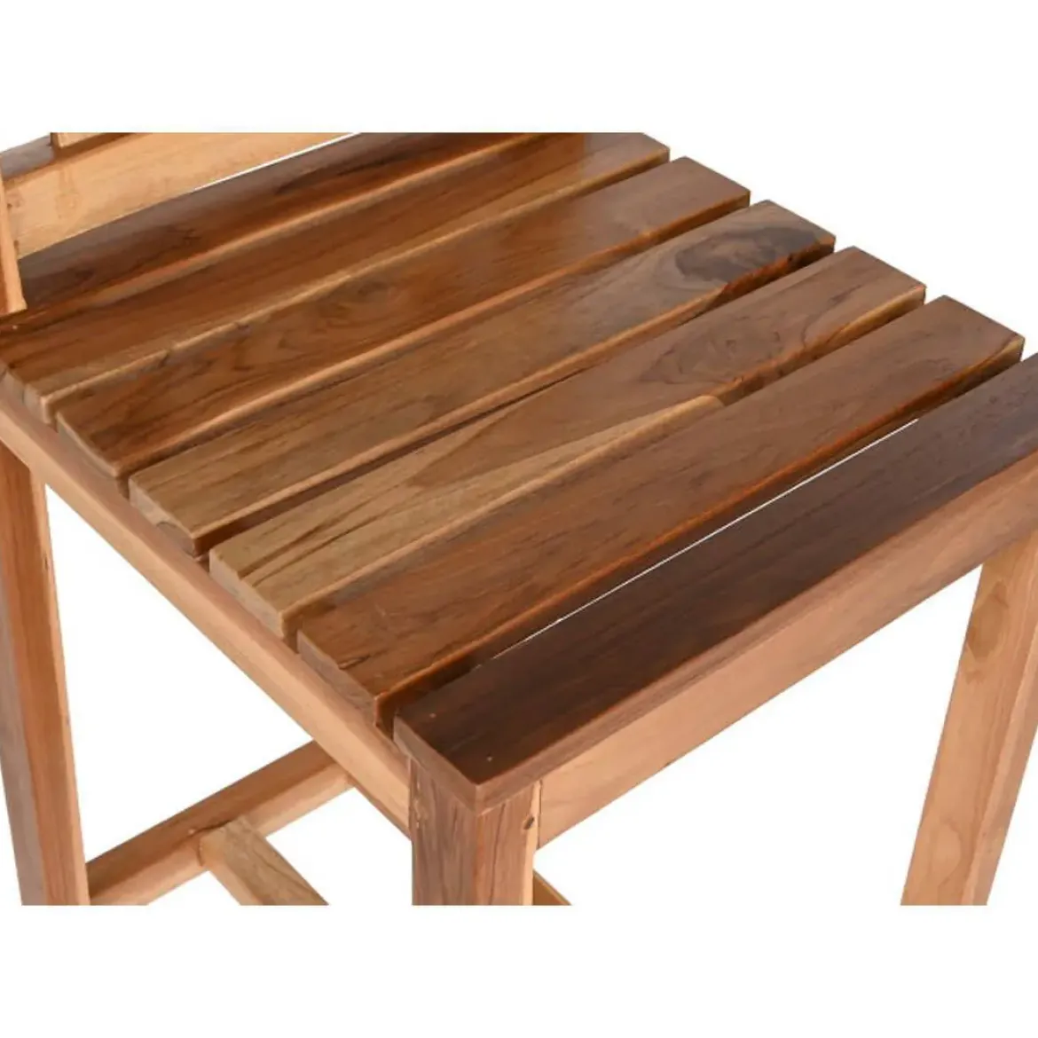 Taburete Alto de Madera Teca MB-207999