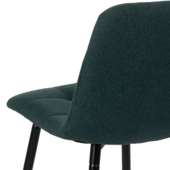 Taburete Alto Tapizado con Patas de Metal61101
