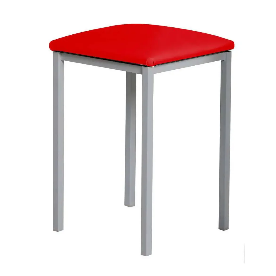 Taburete de Cocina de Metal con Asiento Tapizado 780/AL