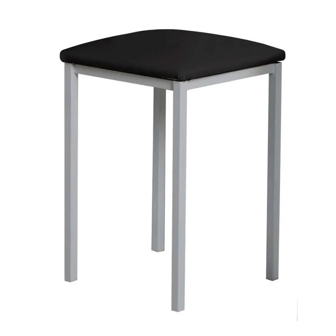 Taburete de Cocina de Metal con Asiento Tapizado 780/AL