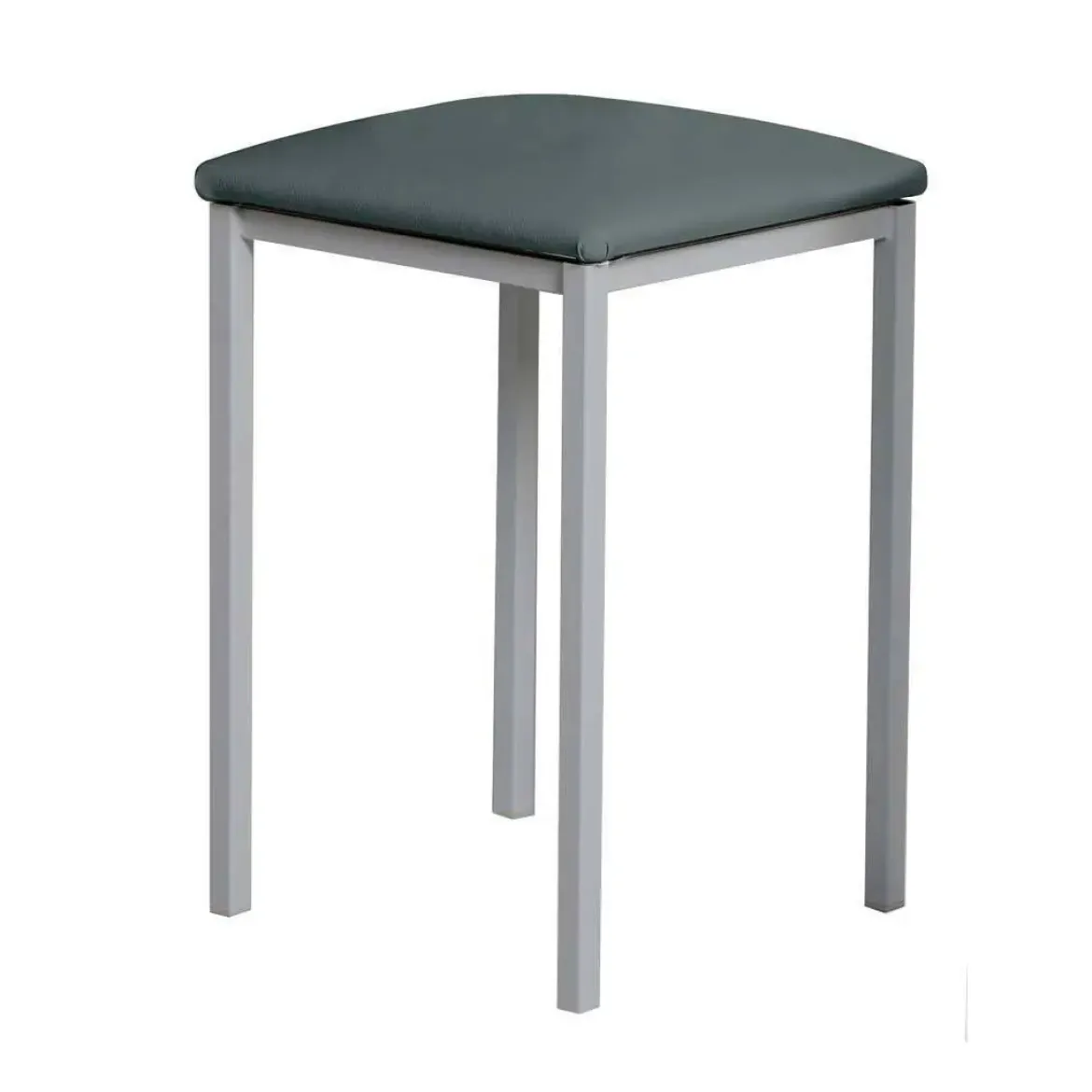 Taburete de Cocina de Metal con Asiento Tapizado 780/AL