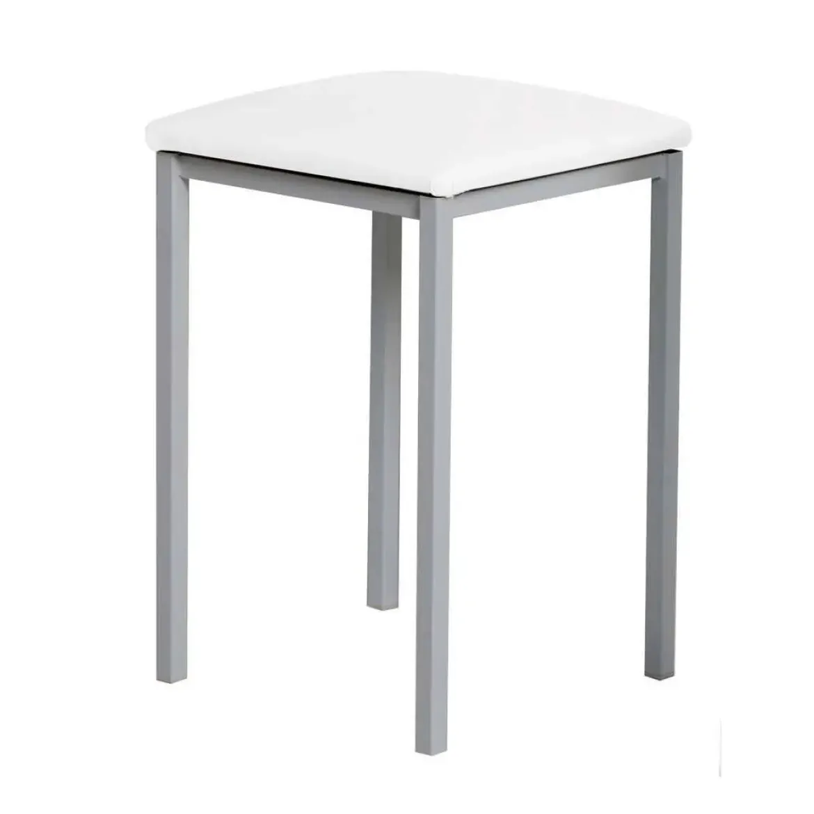 Taburete de Cocina de Metal con Asiento Tapizado 780/AL