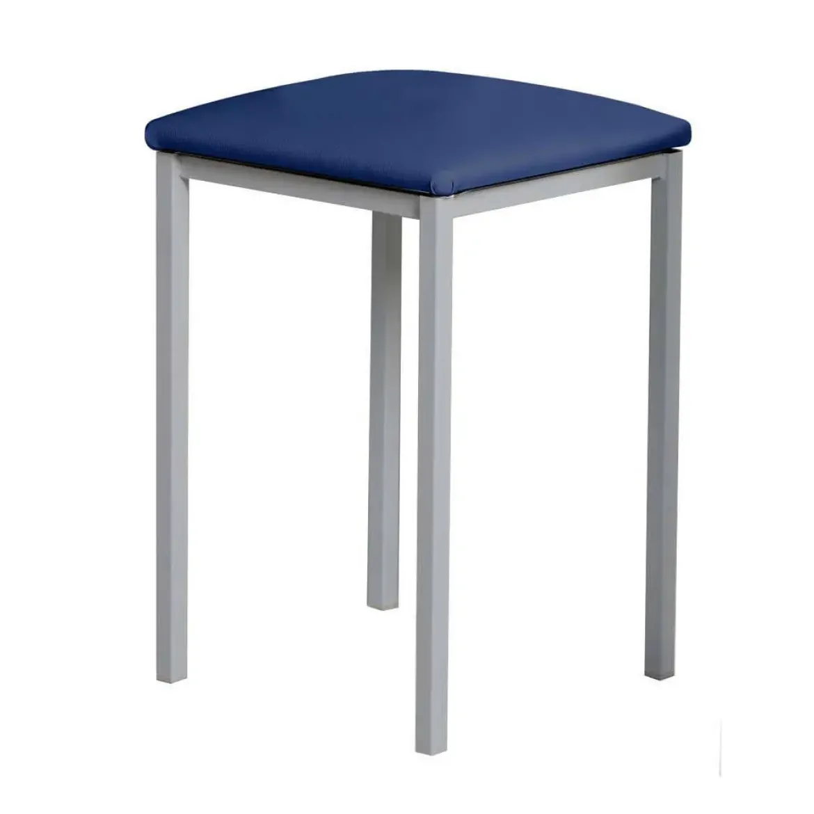Taburete de Cocina de Metal con Asiento Tapizado 780/AL