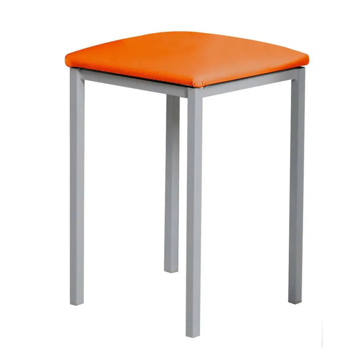 Taburete de Cocina de Metal con Asiento Tapizado 780/AL