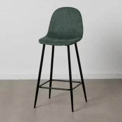 Taburete de Salón con Patas Metálicas