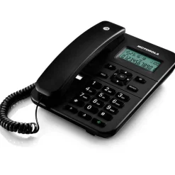 Telefono Fijo MOTOROLA CT202 en color negro