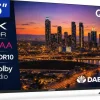 Televisor 55" Daewoo QLED 4K Smart TV VIDAA con HDR10 55VB56QV