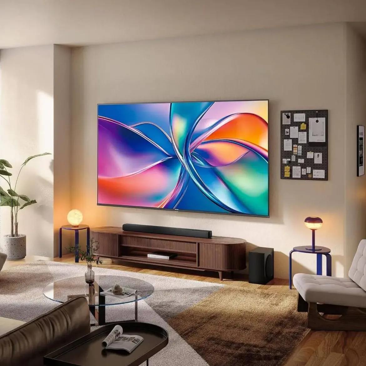 Televisor 98" HISENSE 98E7Q QLED 4K Smart TV Dolby Vision 2025 Artículo de Exposición