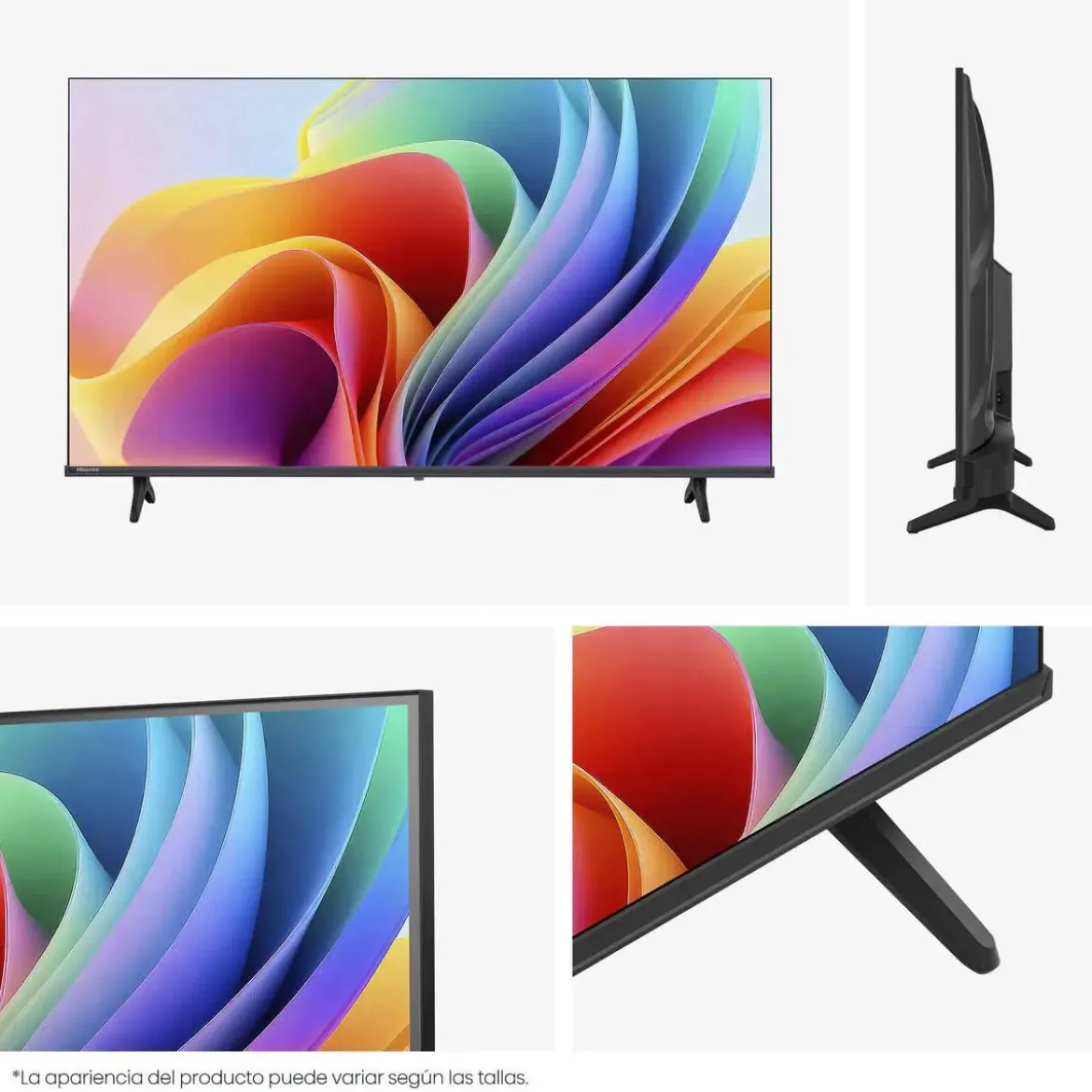 Televisor 32" HISENSE Full HD Smart TV con Dolby Audio 32A4S