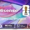 Televisor 85" Hisense QLED de 144 Hz 4K Smart TV con IA 85E7S
