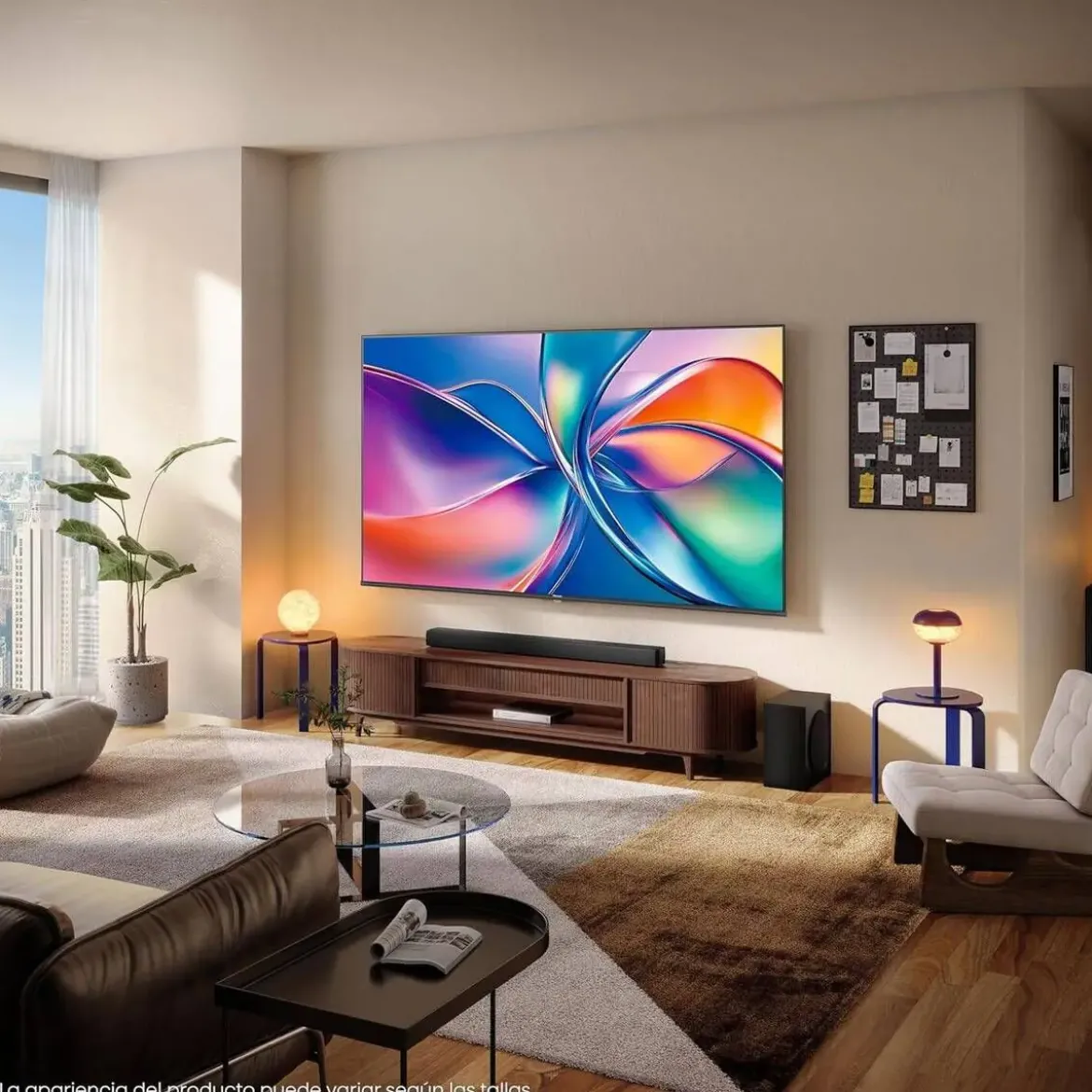 Televisor Hisense 75" QLED Smart 4K Dolby Vision Atmos 75E7KQ