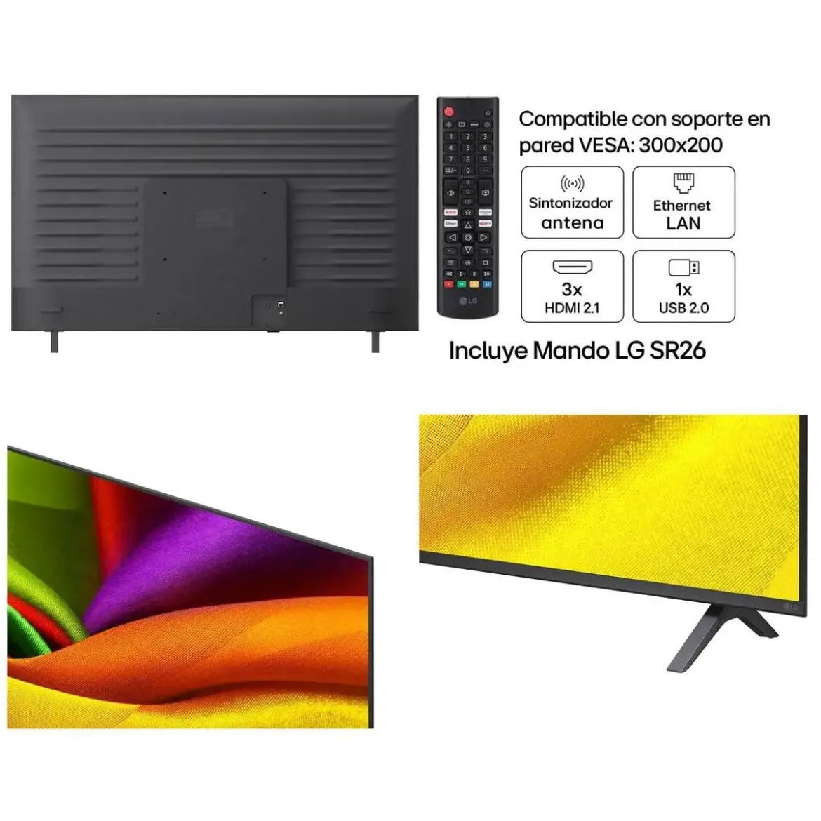 Televisor LG 43" 4K NanoCell Smart TV 43NU850B6LA