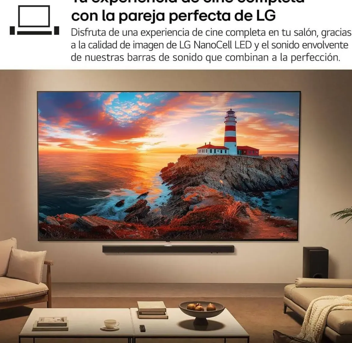 Televisor LG 50" 4K NanoCell Smart TV 50NANO80A6B Artículo de Exposición