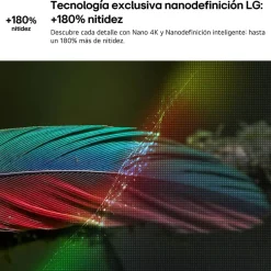 Televisor LG 85” 4K NanoCell Smart TV 85NU850B6LA
