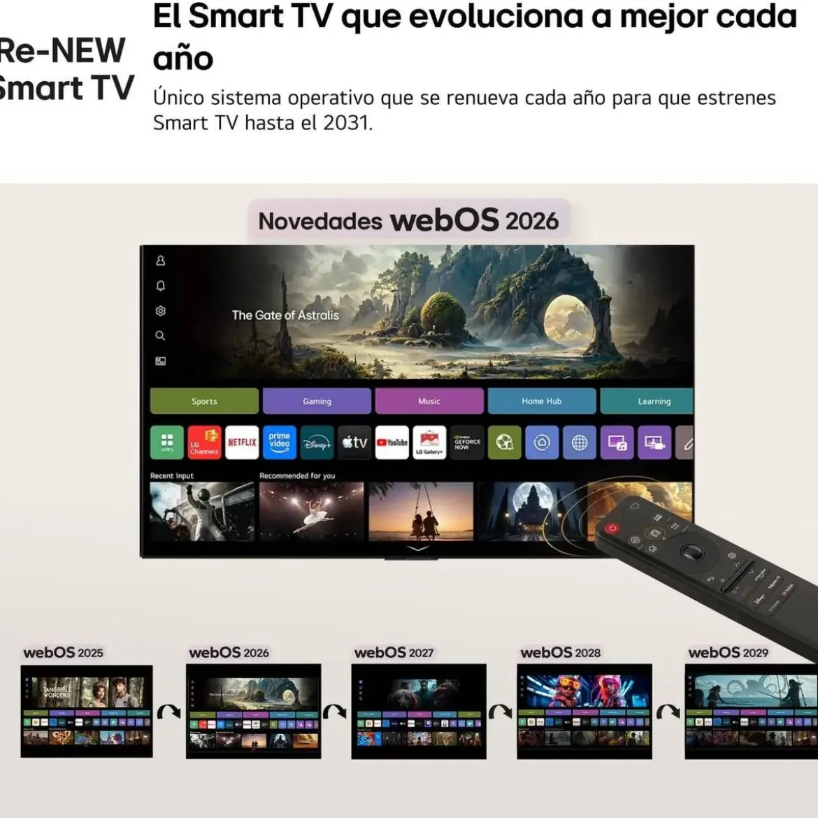 Televisor 65" LG Mini LED 4K Smart TV 65QNED72B6B
