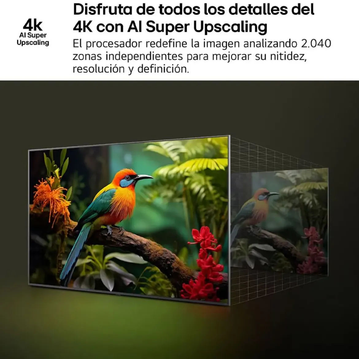 Televisor LG 55" NanoCell 4K 60Hz Smart TVWebOS 55NANO80A6B Artículo de Exposición