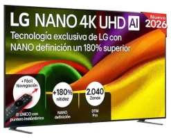 Televisor 98" LG NanoCell UHD 4K 288 Hz 98NU900B6LB