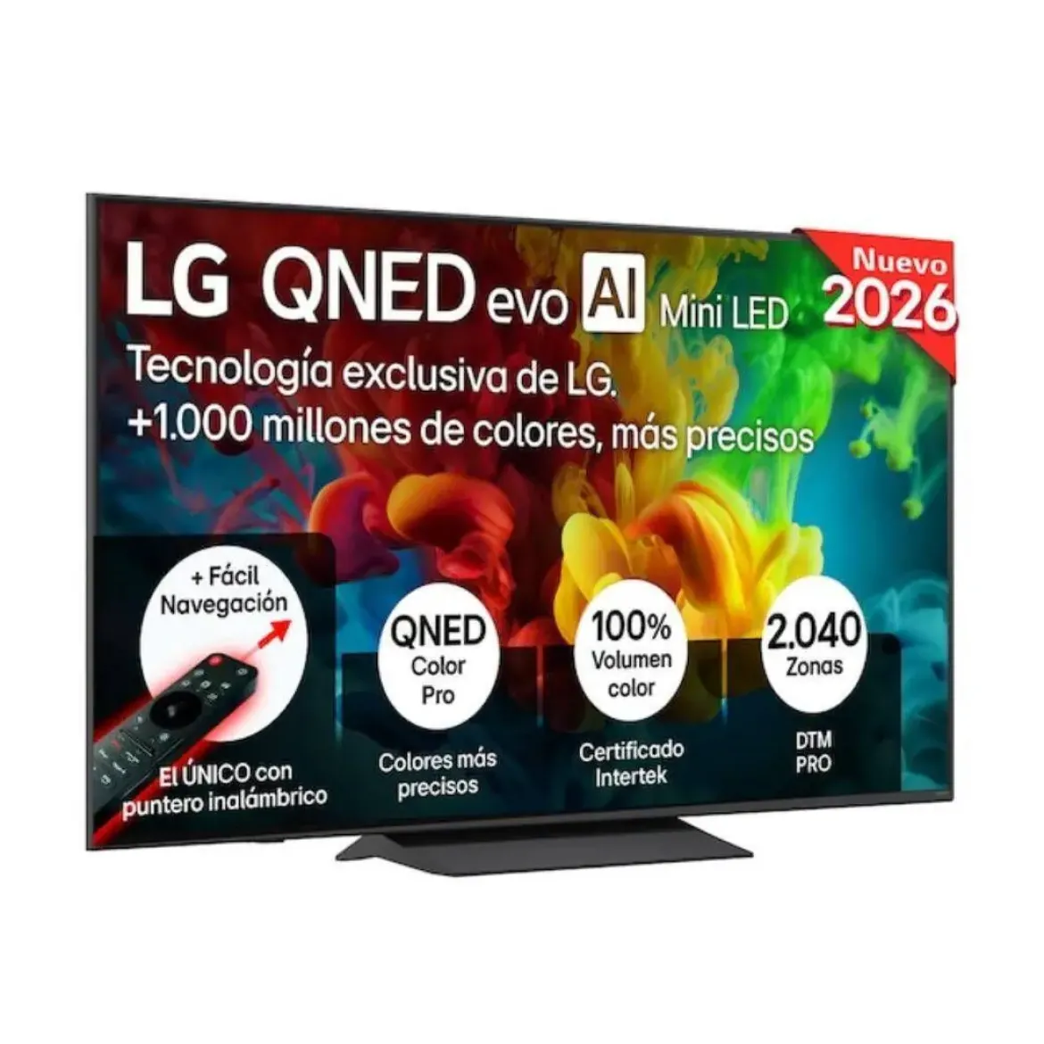 Televisor 55" LG QNED EVO MiniLED 4K 144 Hz 55QNED83B6A