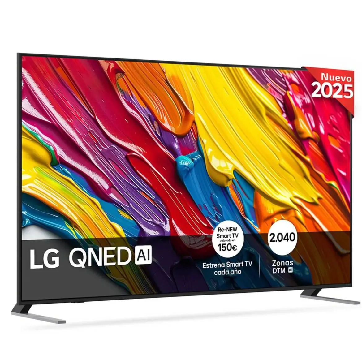 Televisor 75" LG QNED 4K 60Hz Smart TV AI75QNED84A6C