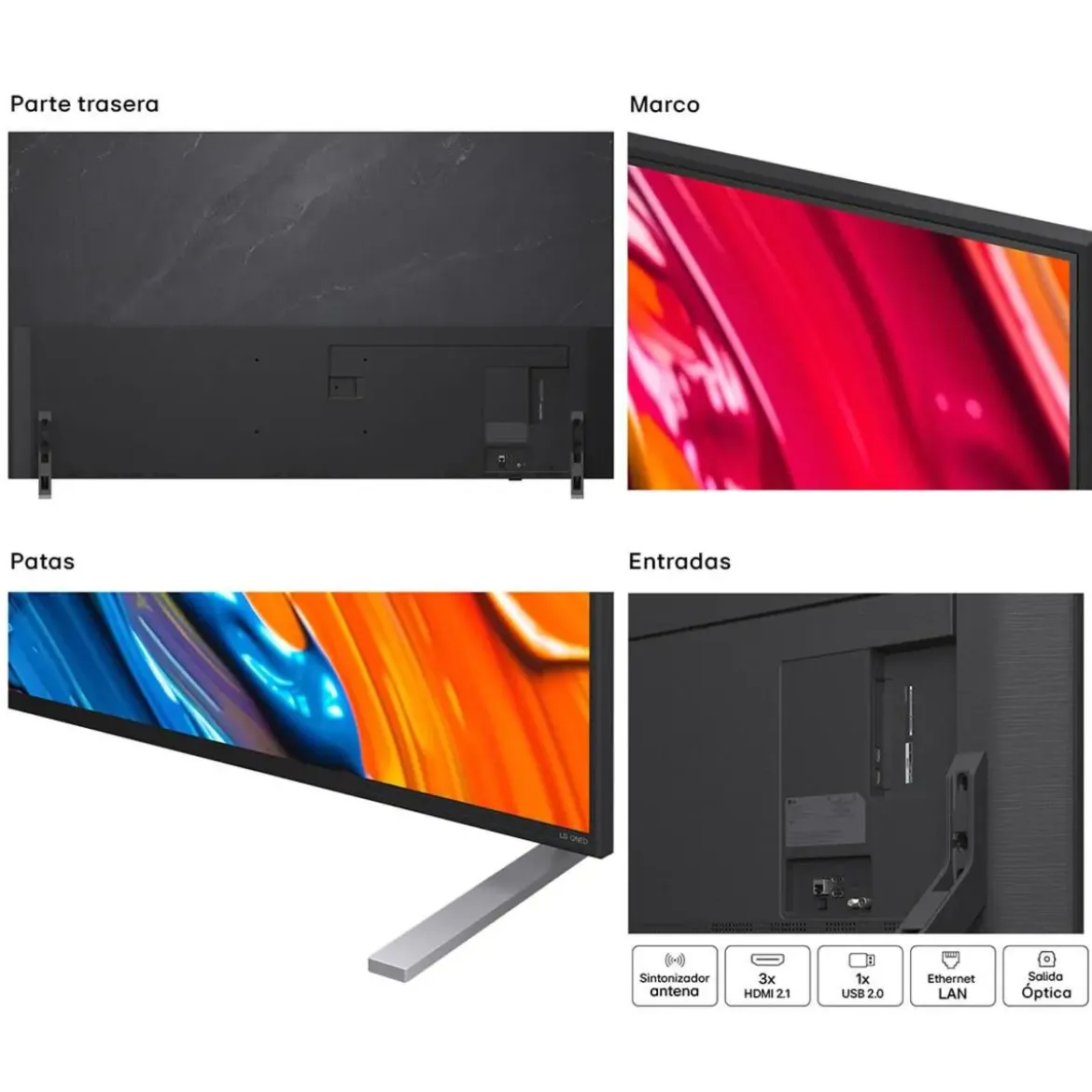 Televisor 75" LG QNED 4K 60Hz Smart TV AI75QNED84A6C
