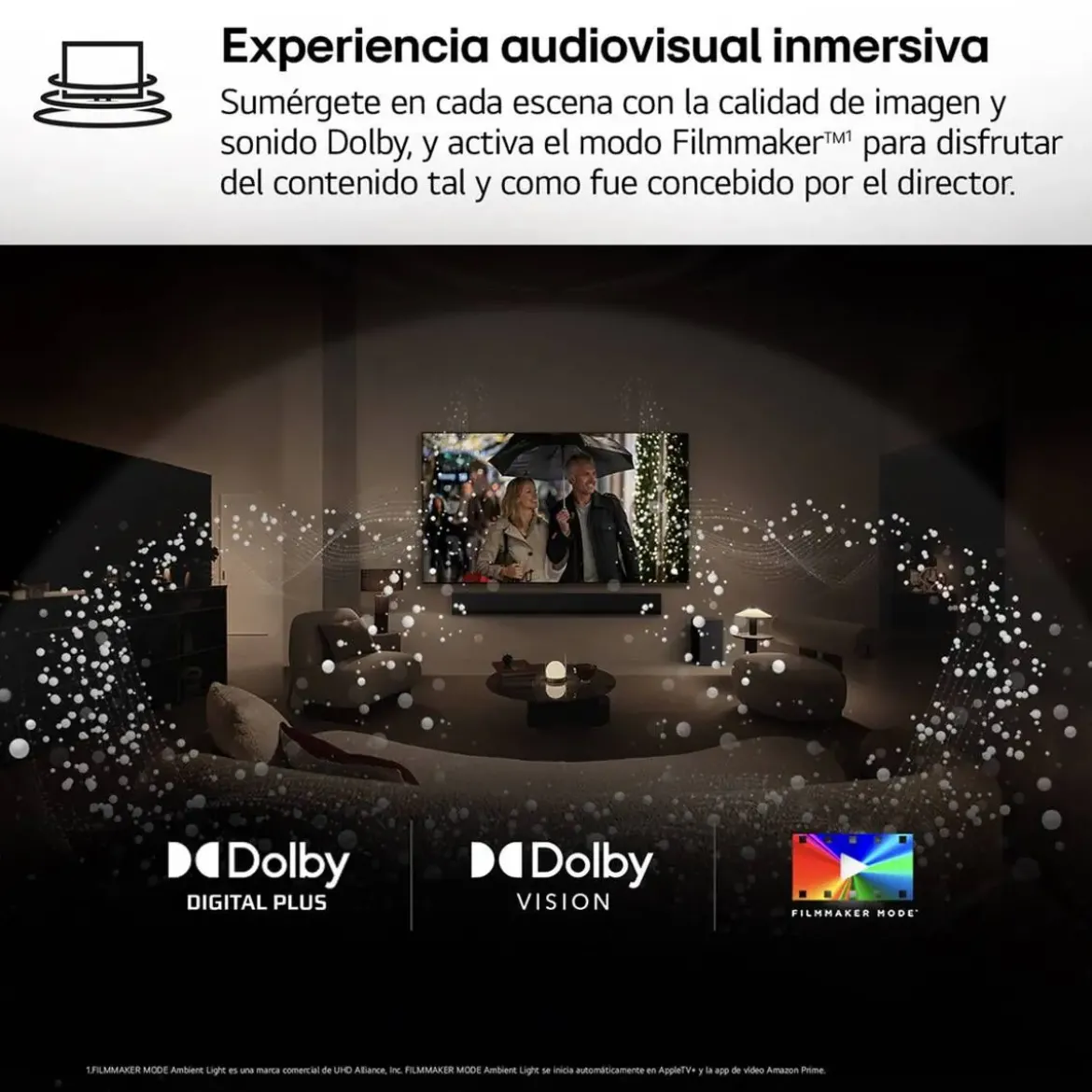 Televisor 75" LG QNED 4K 60Hz Smart TV AI75QNED84A6C