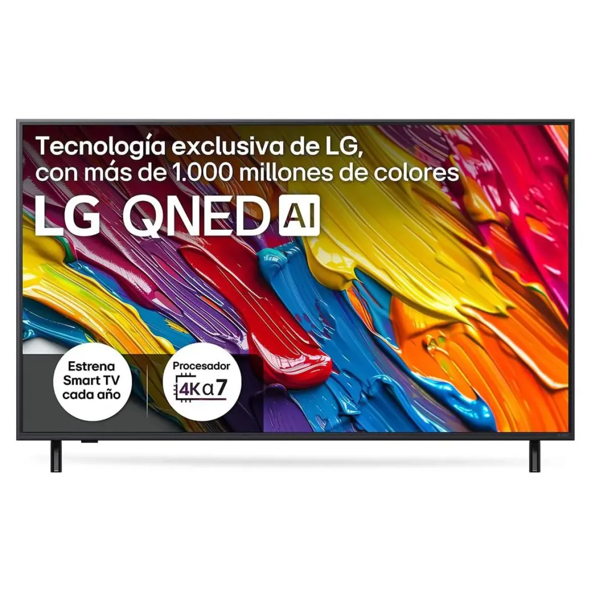 Televisor 75" LG QNED 4K 60Hz Smart TV AI75QNED84A6C